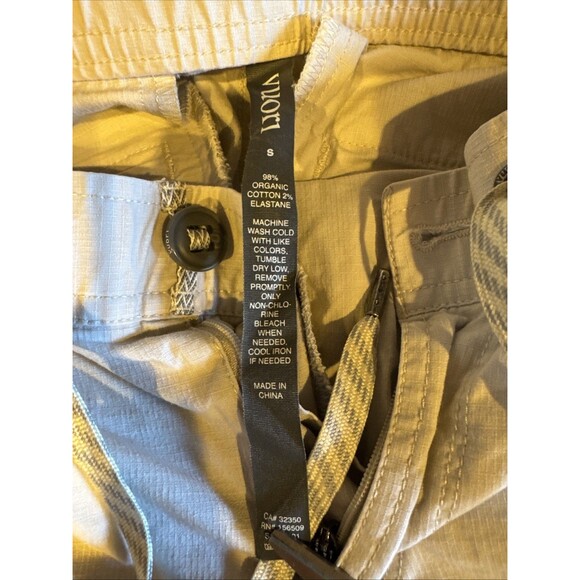 Vuori Ripstop Pants Womens Small Drawstring Elastic Waist Lightweight Organic - Picture 2 of 9